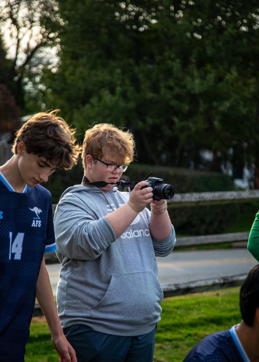 Humans of AFS: Capturing Sports Through a Camera: Mason Fullerton