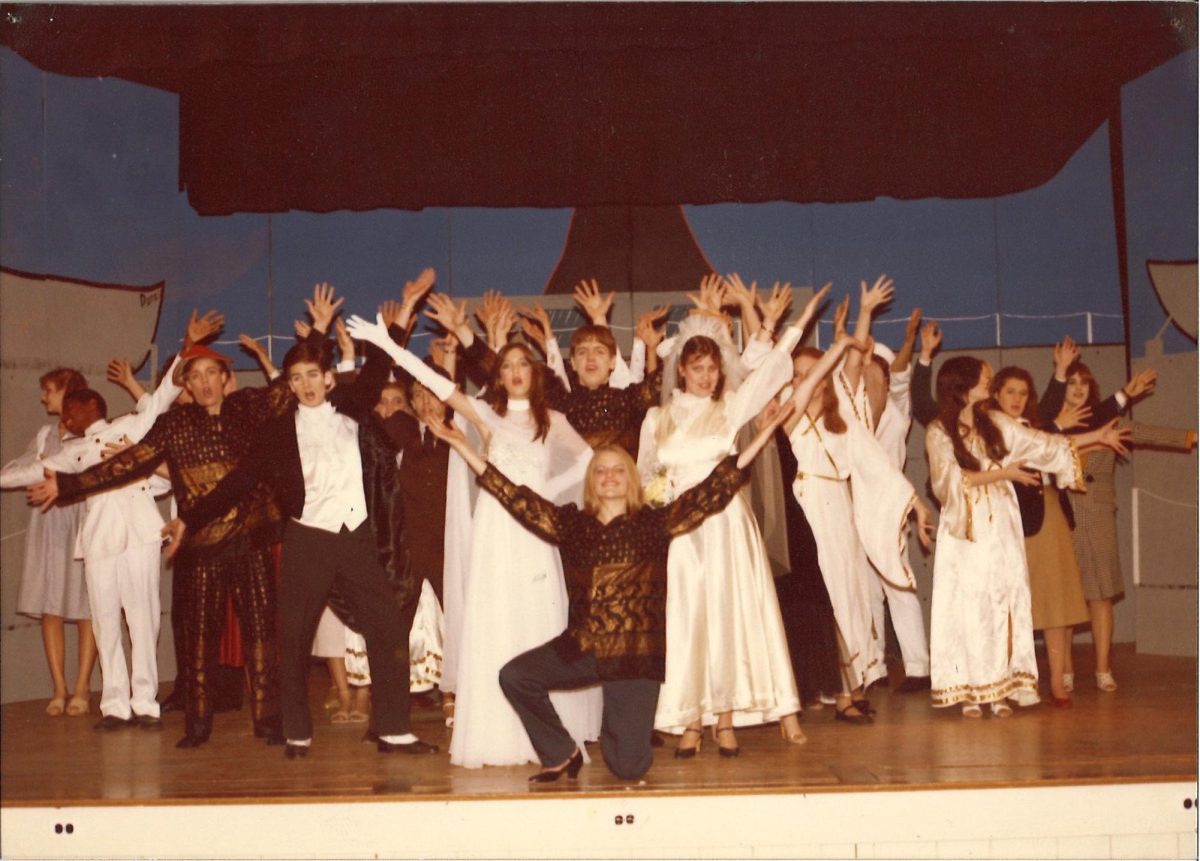 March 1980, Anything Goes. This is the first picture in the archive in color