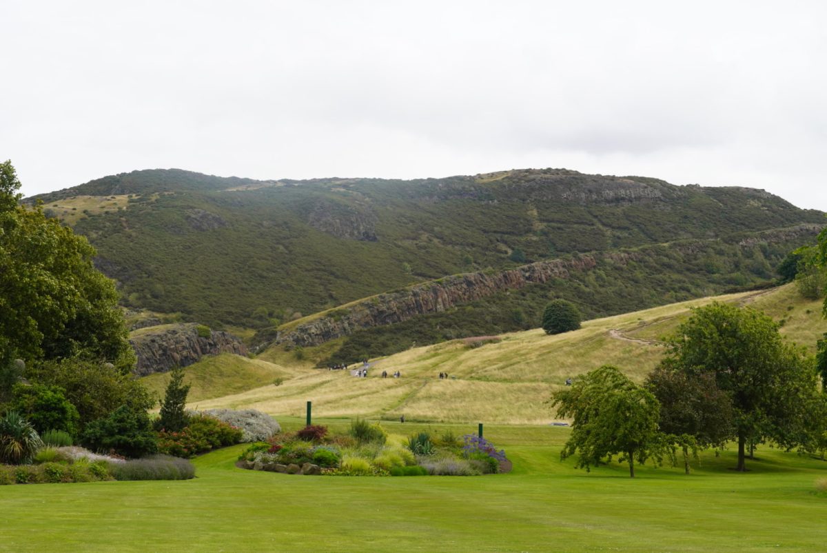 AFS students experienced beautiful Scottish hills during last year's Global Travel trip to the Edinburgh Fringe Festival