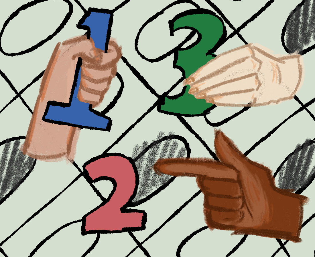In a ranked-choice voting system, voters rank candidates by preference on their ballots