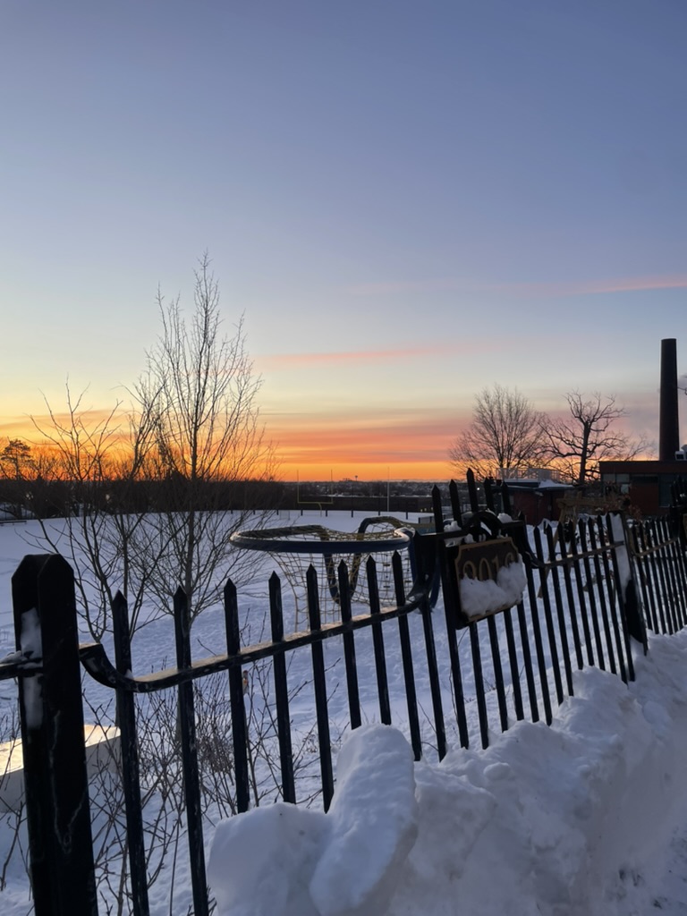 Sunrise at Moses Brown
