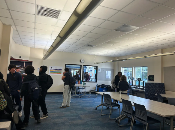 The Commons, a student space which has generated conflict between administrators and students.